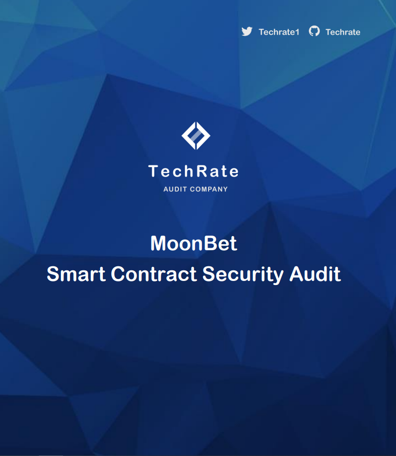 Moonbet Smart Contract Security Audit by TechRate
